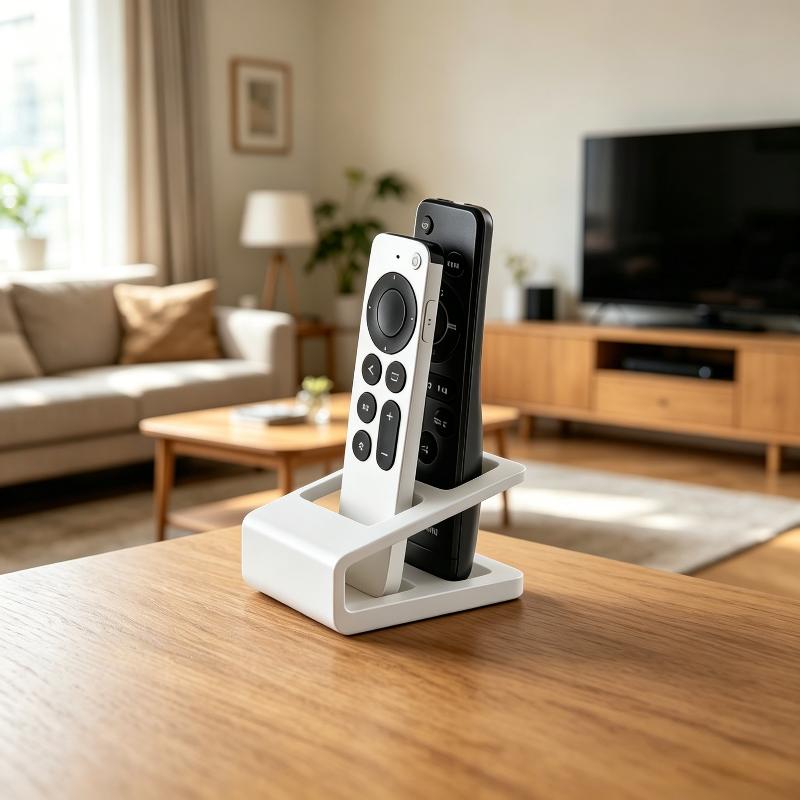 2-Loch-Fernbedienungs-Aufbewahrungsständer - Praktischer Schreibtisch-Aufbewahrungsständer für Zuhause, Büro, täglichen Gebrauch