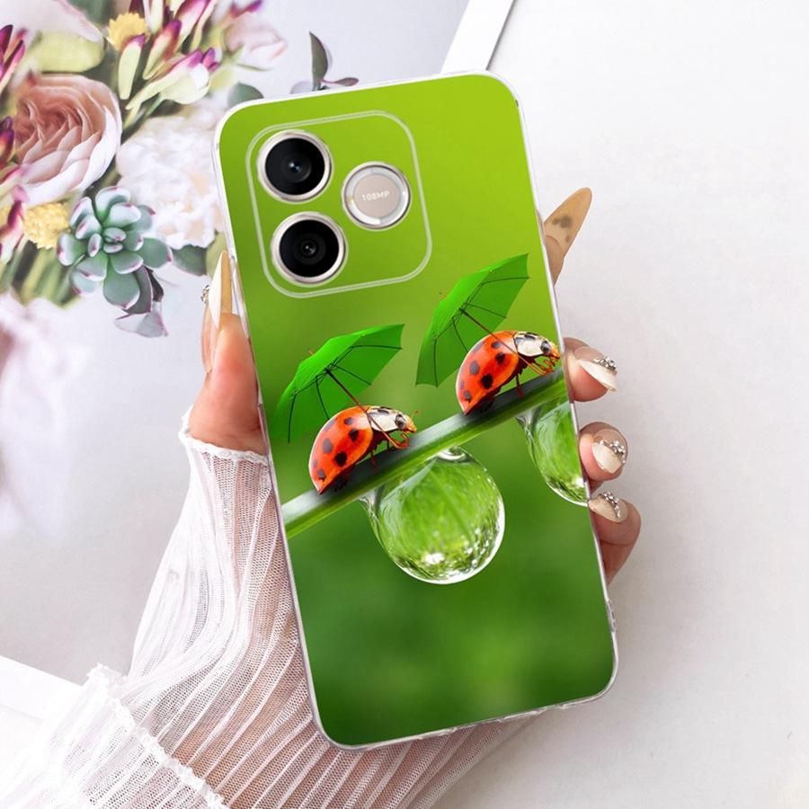 Pro Honor 600 Lite Pouzdro na telefon s počátečním písmenem pro Huawei Y6p Y 7 P Matný zadní kryt Ochrana fotoaparátu Nárazuvzdorná pouzdra