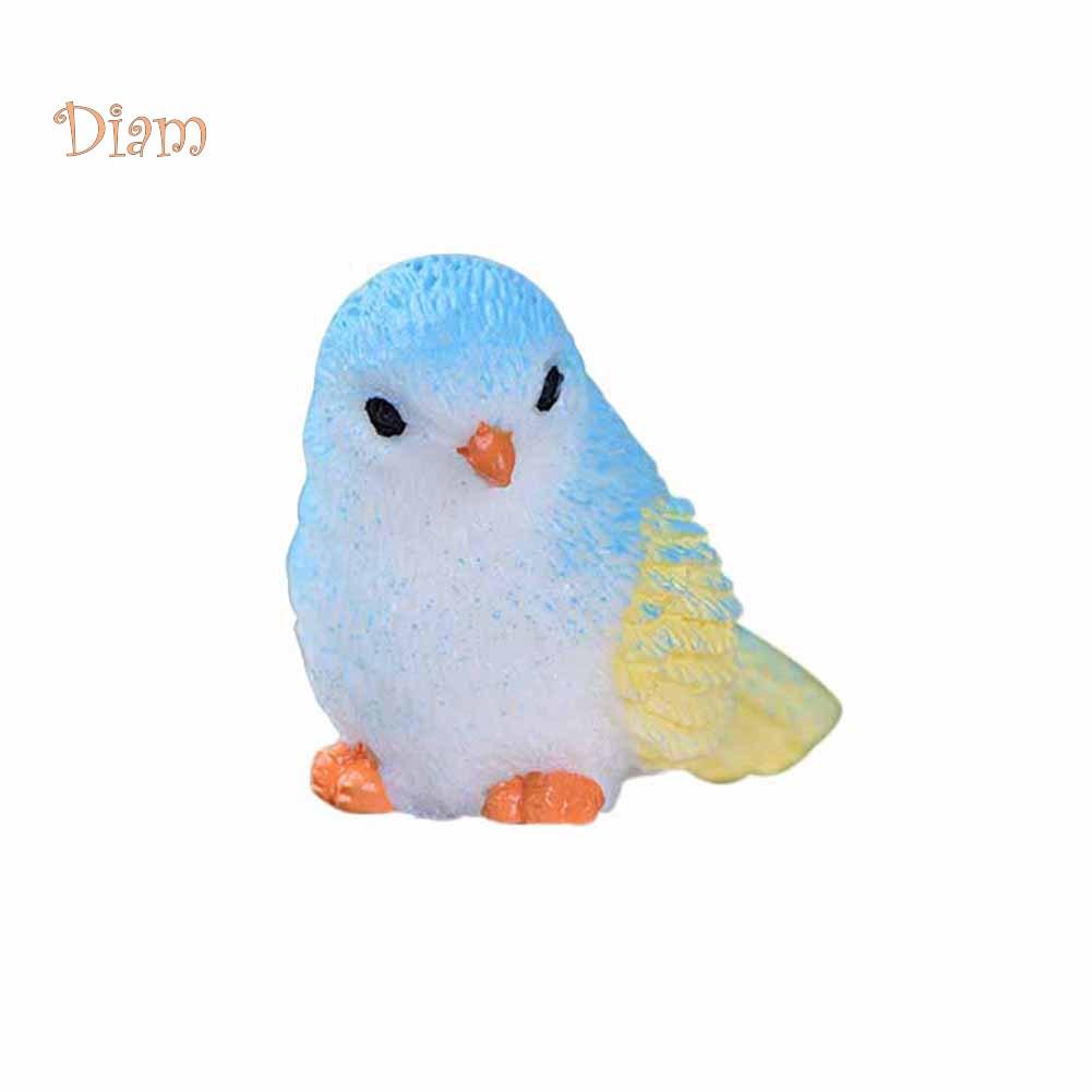TDStore Cute Simulation Bird Animal Mini Figurine Model DIY Landscape Garden Ornament