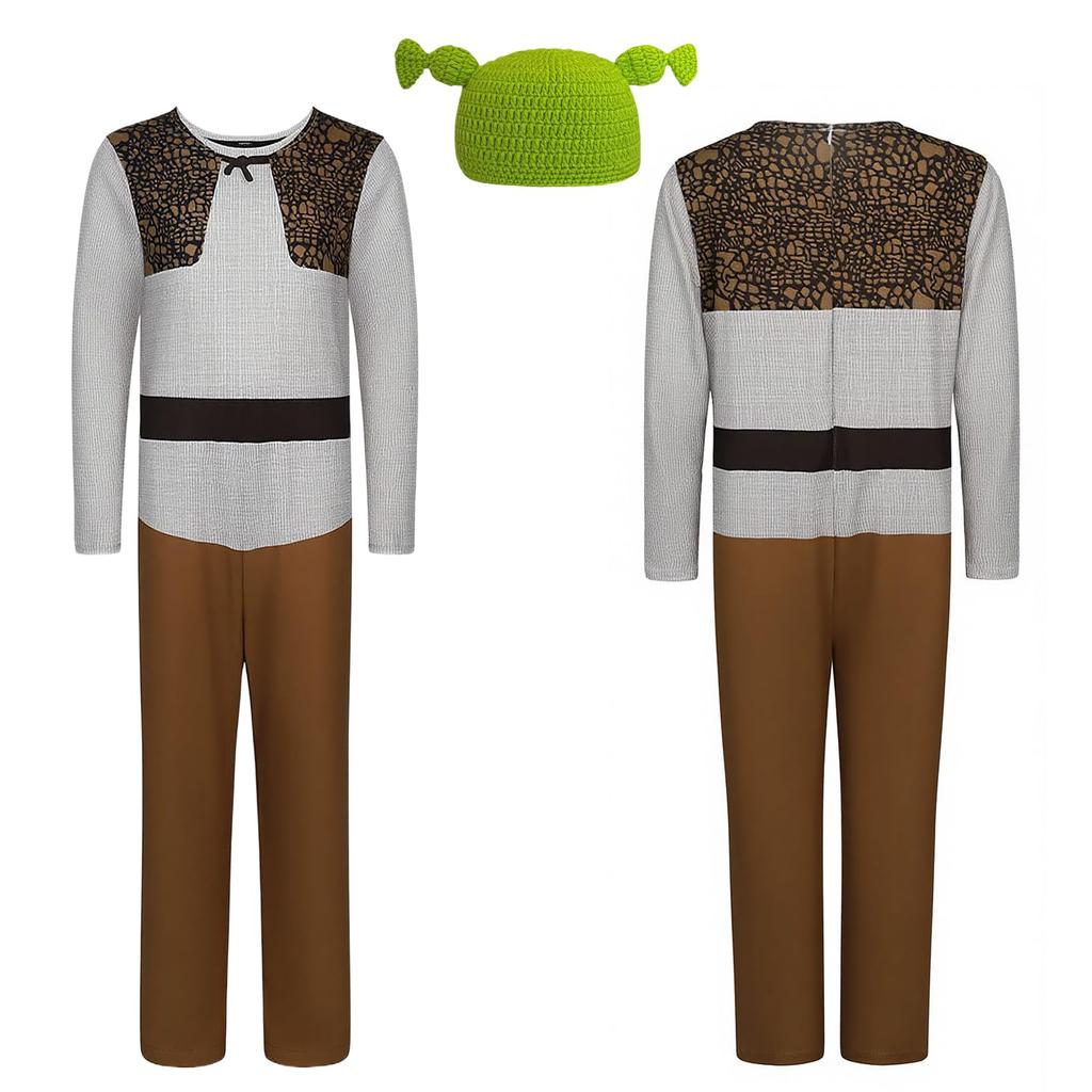 Mprocen Monster Cosplay Set for Kids, Hooded Monster Costume for Events, Parties, and Anime Costumes, Halloween and Christmas