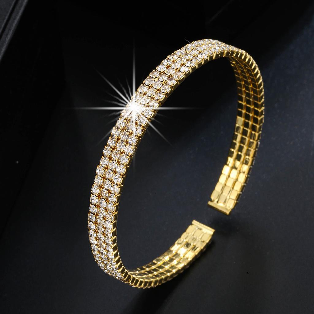 Fashionable New Simple Women's Bracelet with Exquisite Multi-row Bracelets