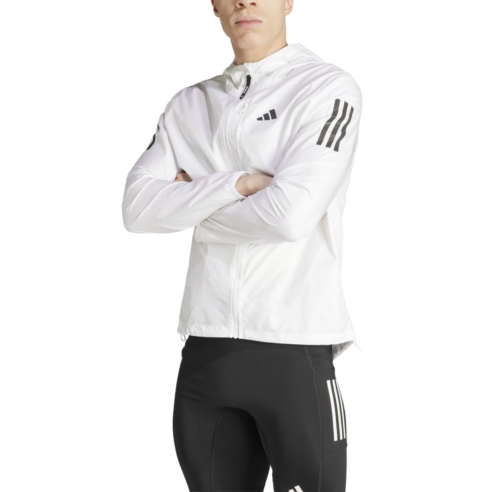 Adidas Own the Run Jacket IKM73 White Men's (IK7433) J/M