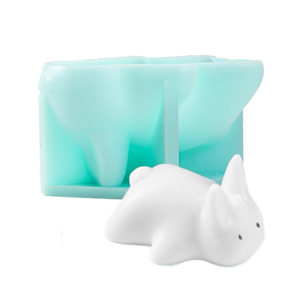 3D Cat Silicone Mold DIY Mousse Cake Jelly Pudding Candle Mold Wax Candle Making Ice Tray Soap 3D Pudding Mold Home Decoration