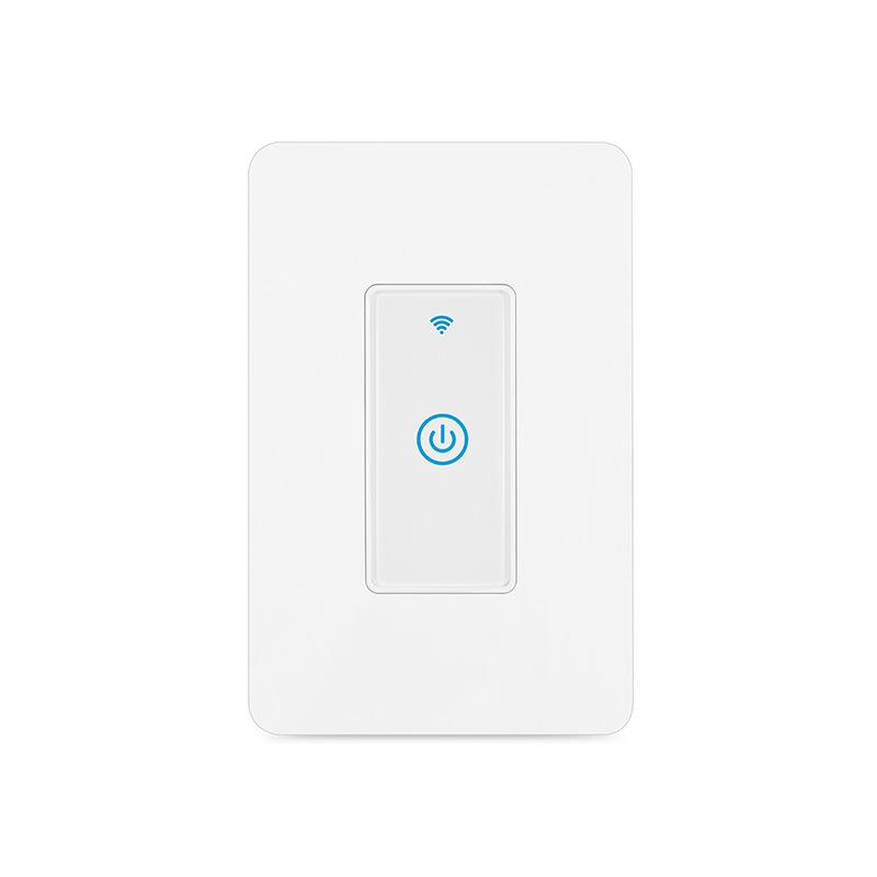 US Standard Smart WiFi Touch Wall Switch - 1-Way, Double Gang, Alexa Compatible