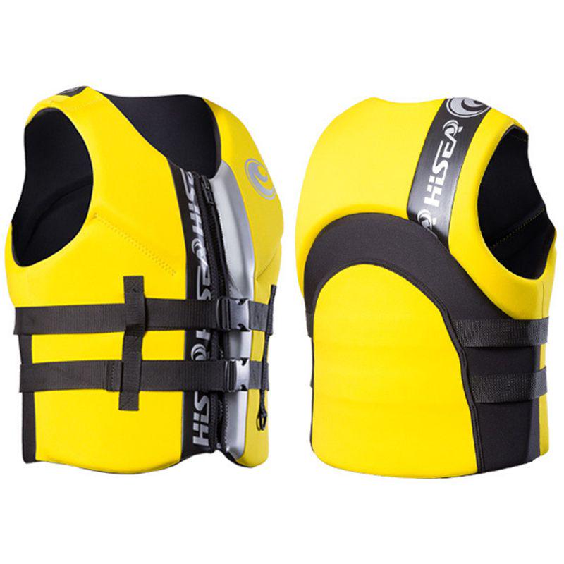 

Куртка Взрослая Спасательная Дрифтинг Плавание Катание на лодке Рыбалка Каяк Гидроцикл Серфинг Спасательный жилет S жёлтый