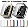 Pārklāts TPU maciņš Xiaomi Band 8 Pro 7 9 Pro viedajai aprocei, pilnībā nosedz, rūdīta stikla ekrāna aizsargs Xiaomi Band 8 Pro maciņam