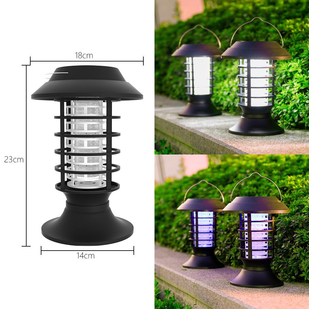 Waterproof Outdoor Solar Mosquito Killer Lamp for Gardens and Villas
