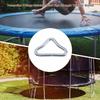 5 Stück Trampolin-Schnalle Dreieckige Ringe Trampolin-Befestiger für Trampolin-Reparatur Trampolin-Dreieckige Ringe Schnallen-Verbinder