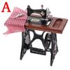 1 Pcs Scene Home Model Gift Sewing Machine Mini Gift Playhouse Toy Furniture Miniature