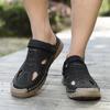 Summer Men's Sandals Quality Leather Non-Slip Men Slippers Outdoor Beach Sandals  Classic Water Trekking Men Roman Sandals