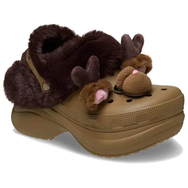 Crocs Comfortable Simple Whale Clogs Women Clogs Brown 211989-2EY
