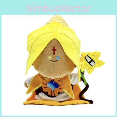 Cookie Run Kingdom Cute Plush Pure Vanilla Cookie Toy For Collectors And Kids