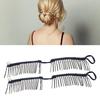 2pcs Banana Hair Clips Fashionable Stretchy Vintage Clincher Comb Tool for Women Thick Wavy Curly Hair