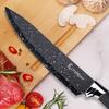 Set Of 5 Marble Kitchen Knives With Peeler E-6192