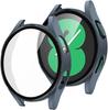 Glass+Case for Samsung Galaxy Watch 5 4 40mm 44mm Accessorie PC All-around Anti-fall Bumper Cover Watch5 Watch4 Screen Protector