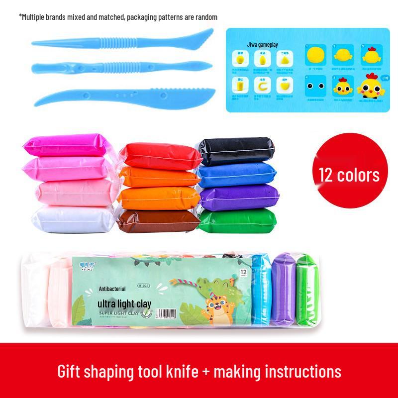 

Набор из 36 цветов пластилина: Пищевая космическая глина для детей