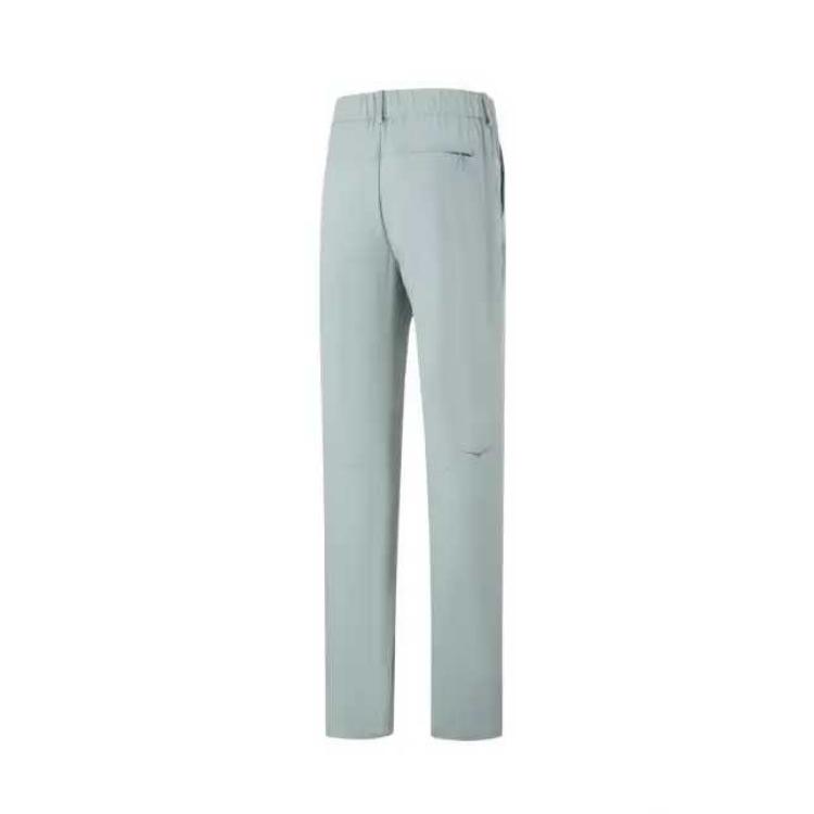 HOKA ONE ONE Solid Color Zipper Mid-Rise Water-Resistant Casual Pants Women bottoms 1182276-FSTY