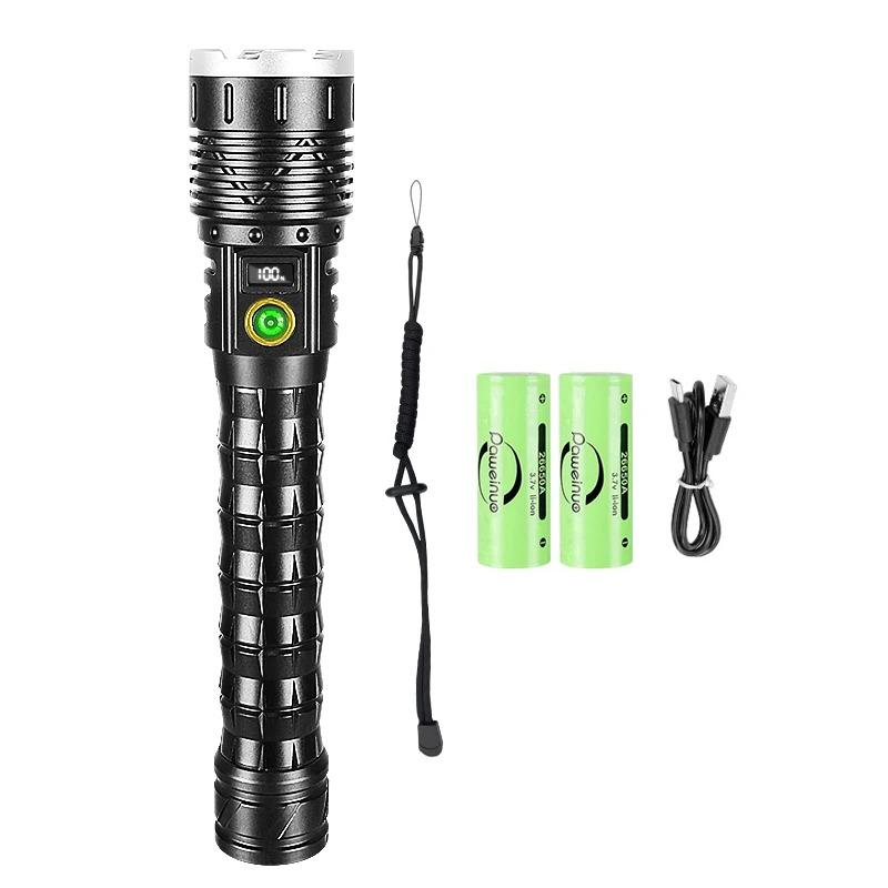 

Мощные фонари 10000 мАч 1000000 лм Ультрамощный фонарь 2*26650 Перезаряжаемый фонарь Тактический уличный походный фонарь A59 26650*2