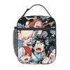 My Hero Academia Anime Manga Bolsas de Almuerzo Aisladas Térmicamente Mujeres MHA All Might Tote de Almuerzo Portátil Picnic Multifunción Fiambrera