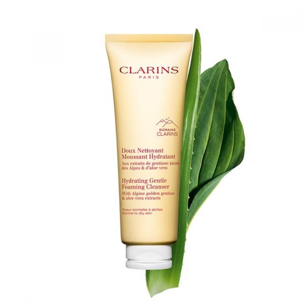 Clarins Gentle Foaming Cleanser 125ml hydrating cleanser/Excluding gift-wrapping