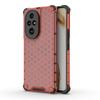 Shockproof Transparent Case For Honor 200 Pro Honeycomb Armor Back Case For Honor 200 Pro Case Cover For Honor 200 Pro 200 Lite