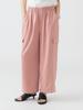 B.:MING LIFE STORE by BEAMS Damen Satin Cargohose (SM) Rosa