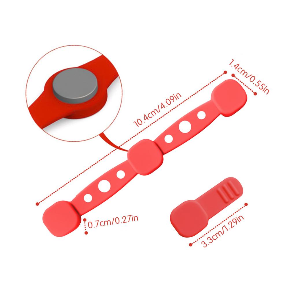 Air Fryer Magnet Silicone Buckles High Temp Resistant Anti-Scald Buckles Protecting Basket from Scratches
