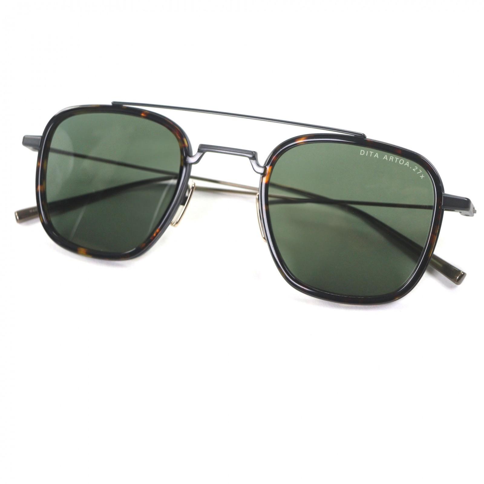 

Pristine DITA sunglasses ARTOA 27x Two Bridges Cancer metallic mens DTS474 Used