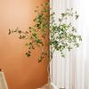 Fake Plant Non-fading Household Stuff Increase Vitality Living Room Decoration Camellia Leaf Attractive DIY Increase Vitality