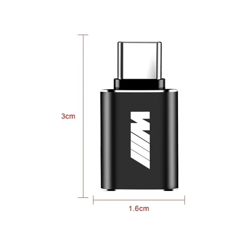 Car Usb Type C Cable Converter Charging Adapter Car Accessories For BMW M M3 M4 M5 X1 X3 X5 X6 X7 F10 F20 F22 F30 Performance