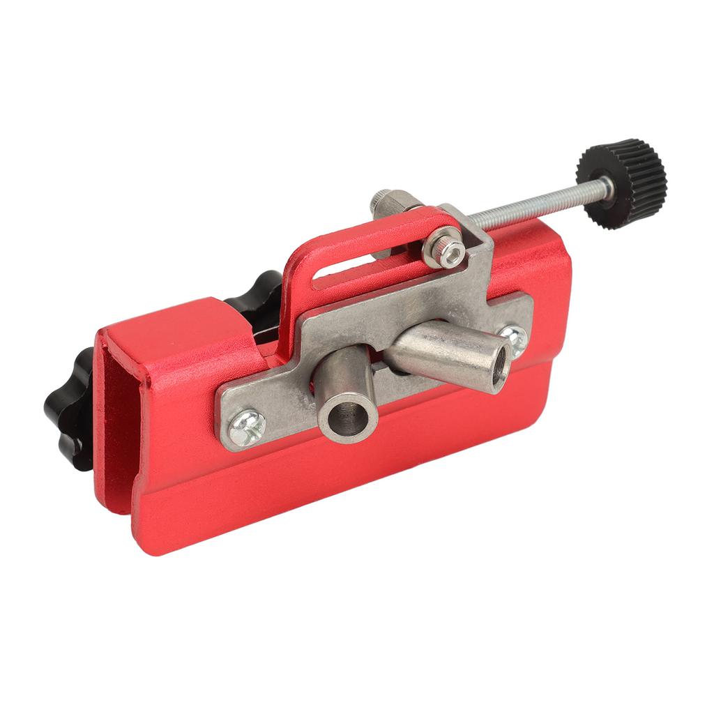 Red Chainsaw Sharpener Hand Crank Chainsaw Sharpening Jig Kit Portable Manual Chainsaw Sharpener