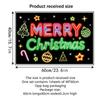 PVC Christmas Window Stickers Snow Designs Martian Designs Xmas Wall Sticker Botanical Designs Santa Claus Designs
