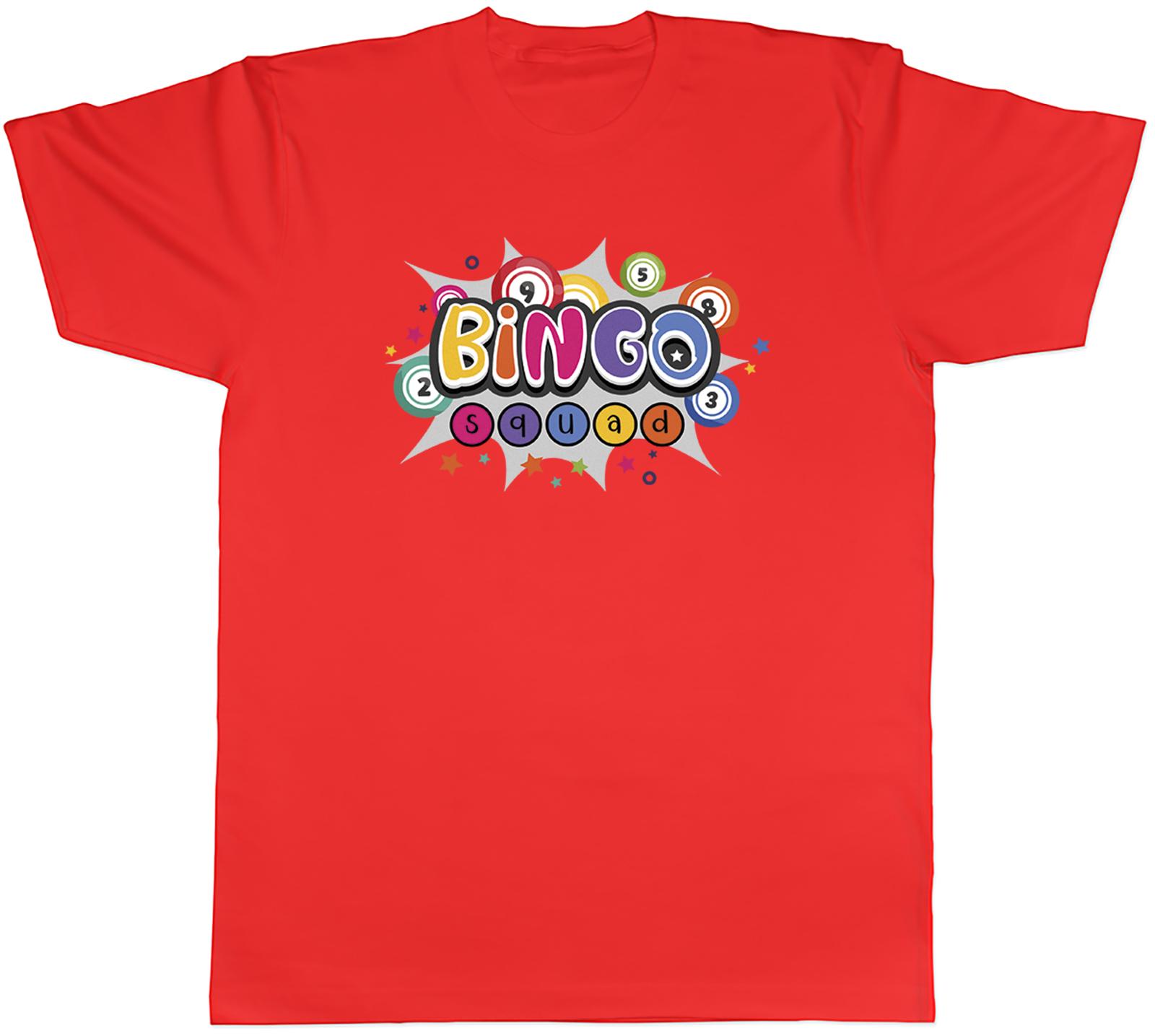 Bingo Squad Unisexs TShirt Number Card Full House Tee Gift S