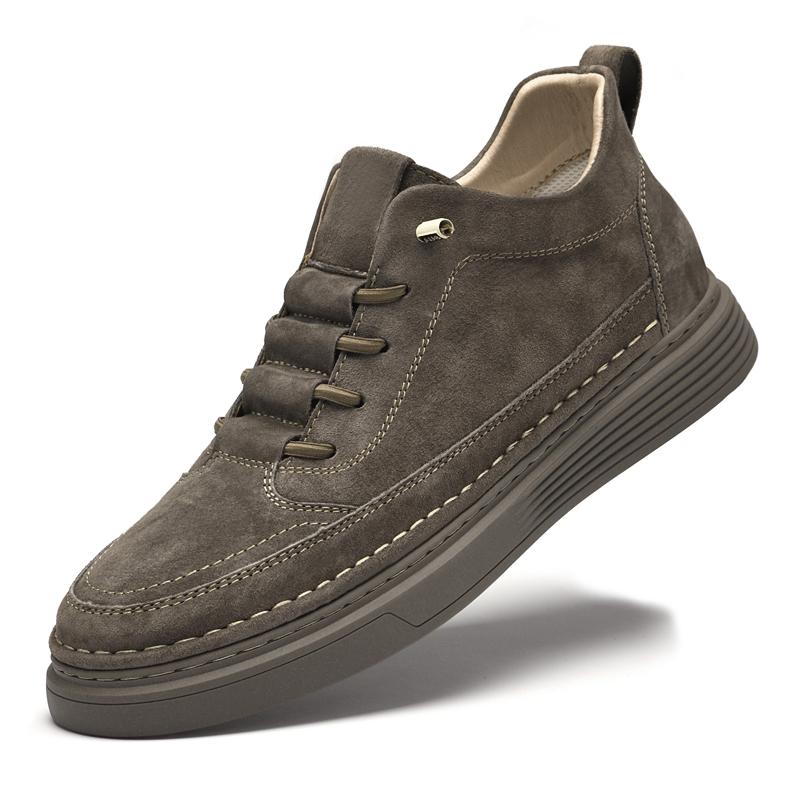 British Style Genuine Leather Men Shoes Trend Comfortable Casual Shoes Moccasins Men Flats Shoes
