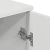 Bathroom Wall Mounted Cabinet High Gloss White 30 X 31.5 X 61 Cm