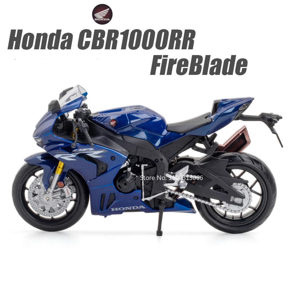 1:12 BMW S1000RR Motorcycle Models Car Toy Wheel Shock Absorption Honda CBR1000RR Fire Blade Motorcycles for Boys Birthday Gifts