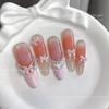 50Pcs Candy Color Bow Nail Art Parts Charms Mini Resin Ribbon Nail Rhinestones Diy Summer Nail Art Decor Accessories