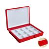 Portable Watercolor Paint Palette Box Paint Mixing Tray 12 Well 24 Well For Watercolour Oil Acrylics Gouaches Painting