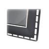 Les Trésors De Lily [I0380] - Black Chrome 'Design' Photo Frame 20x25 Cm