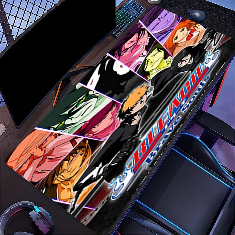 BLEACH Print Mauspadd, für Tastaturpad Laptop PC Matte für Büro Heimgebrauch, Schreibtischdekoration, Perfektes Geburtstagsgeschenk für Gamer