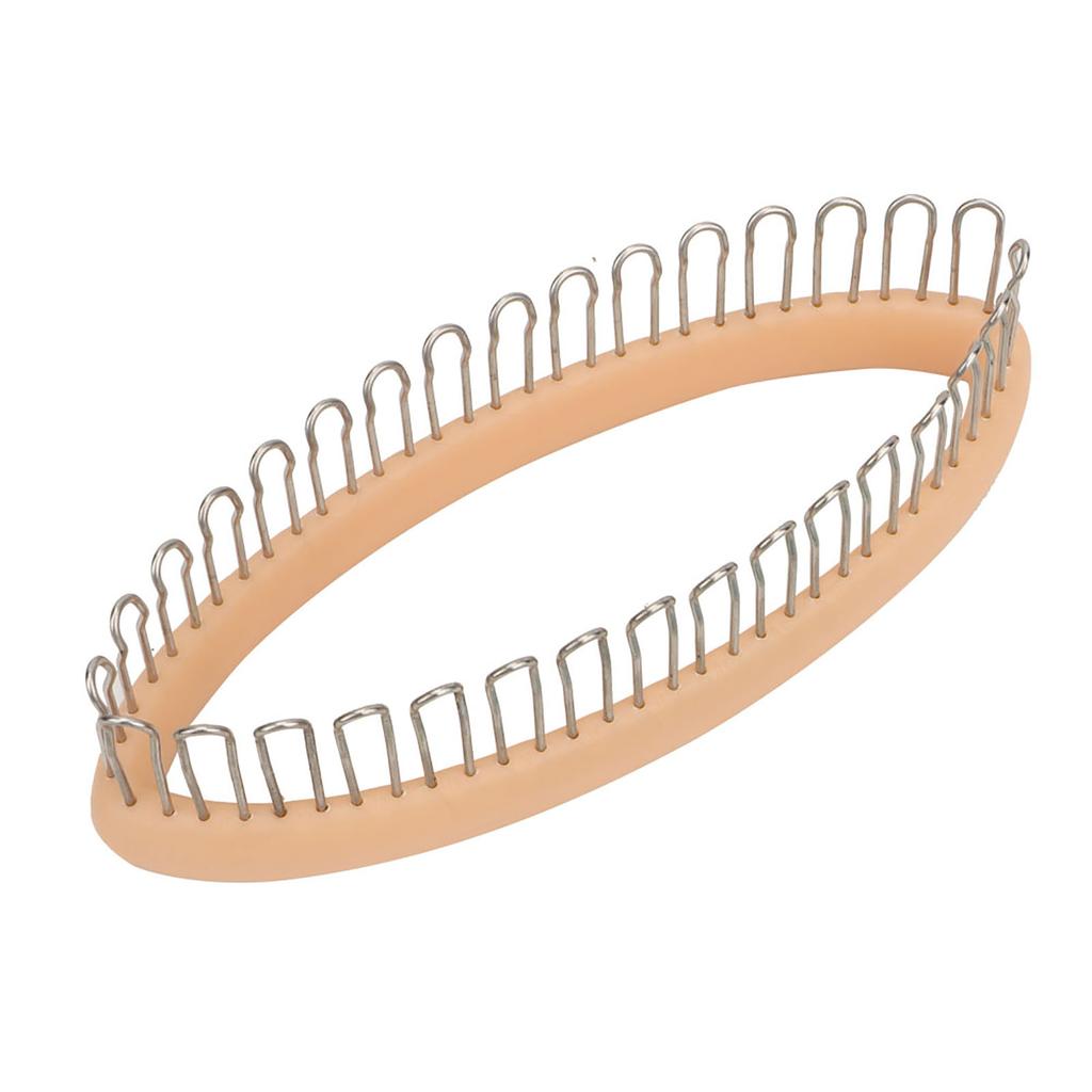 DIY Knitting Machine Socks Leg Warmers Weaver Crochet Ring Yarn Needle Knit Tools Random Color