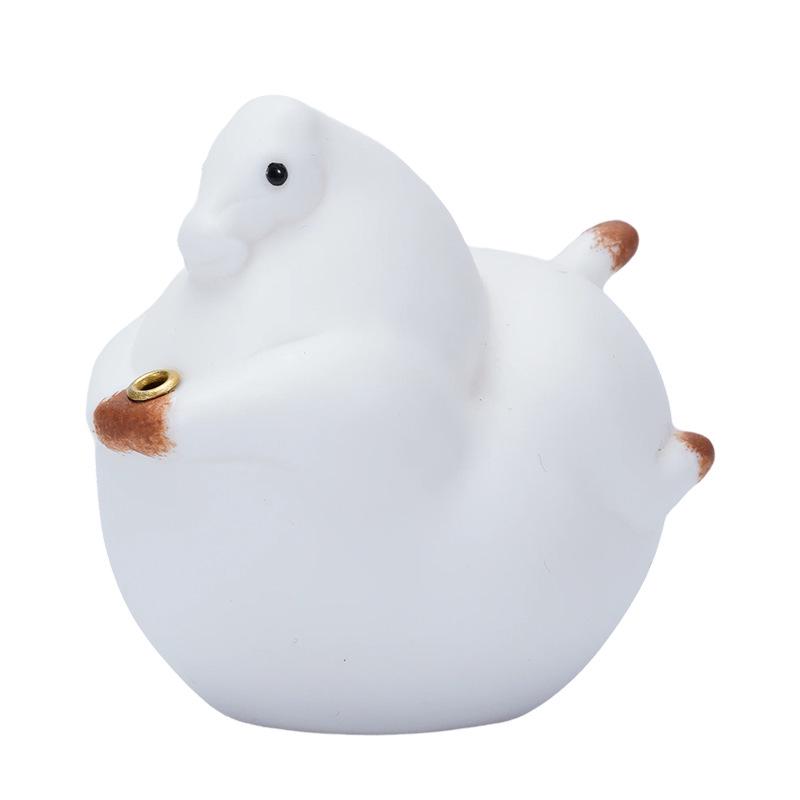 Charming Hand-Painted Pony Ceramic Aroma Burner – Little Tang Horse Incense Holder for Home Decor.