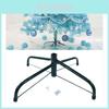 Deep Green Christmas Tree Stand Metal Frame For Holiday Decor With 35cm Diameter