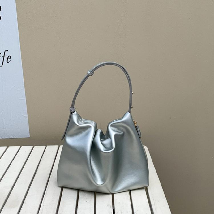 PU Leather- Handbags Shoulder Bags for Girl Women Carrying Purse Underarm Bag