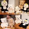 Adorable Jointed Penguin Medal Bear Plush Doll With Removable Outfits Perfect For Children And Collectors