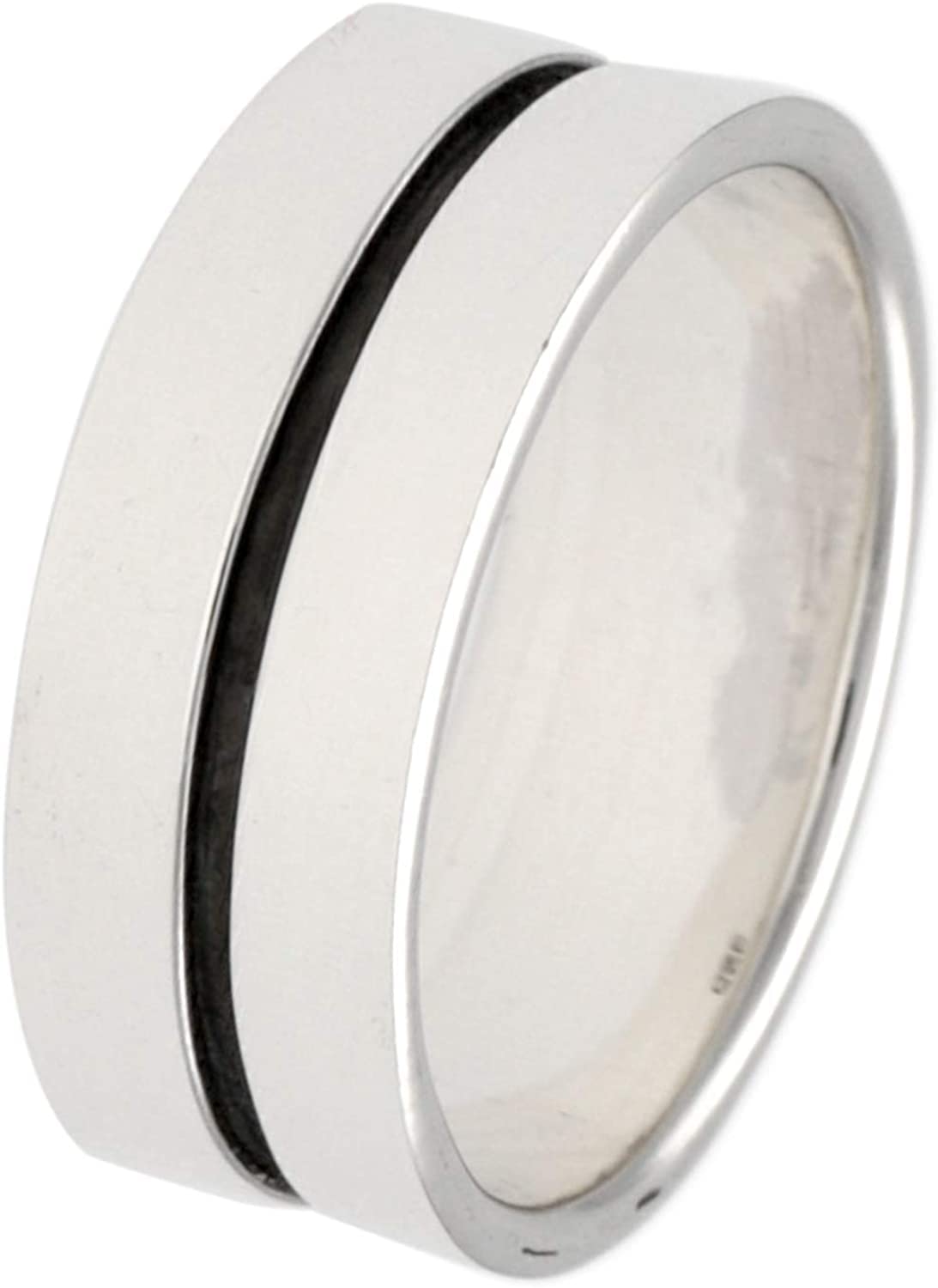 

Shinjuku Gin no Kura Center Line Silver 925 Ring, Size 23, Men s Large Size, Simple Thumb Ring