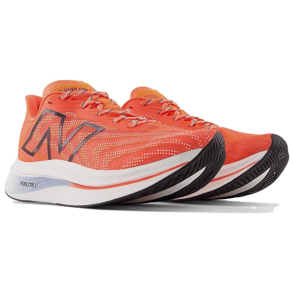 New Balance FuelCell SuperComp Trainer V2 Neon Dragonfly Men Sneakers Orange Black MRCXCK3