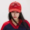 Straßenloch Wind Brief Baseballkappe Herren und Damen Sonnenschutz Nische Retro Schwermaschinen Personalisierte Kappe