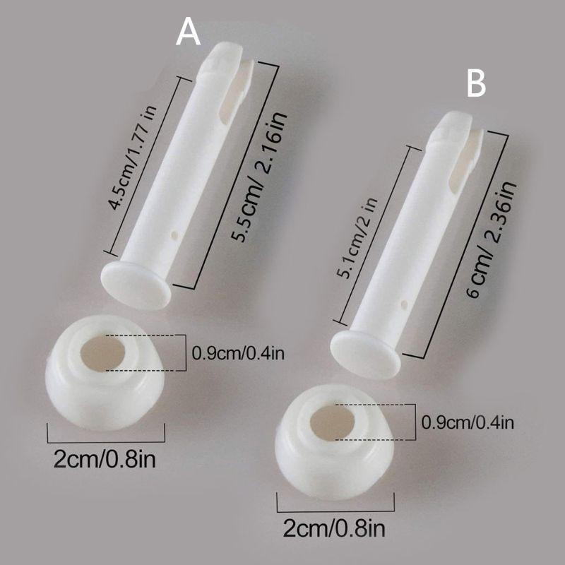 10 Pcs Plastic Pool Joint Pins for w/for Extra Rubber Seals Long Lock Joint Pin for Most Rectangular Metal Frame Swimmin