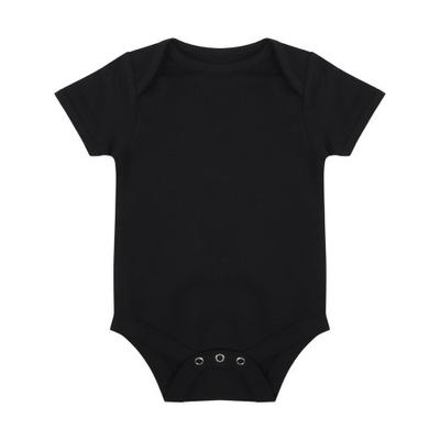 Macacão essencial de manga curta para bebês meninos/meninas